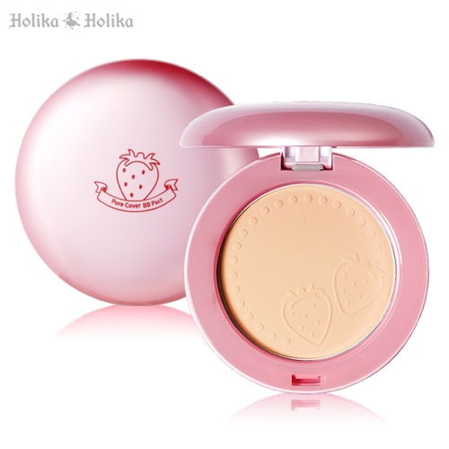 Holika Holika ホリカホリカ ベリーベリー ポアカバー BBパクト ライトベージュ