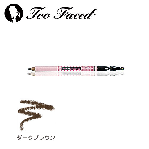 Too Faced トゥフェイス パウダーアイペンシル ブラウニー（ダークブラウン）