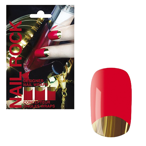 NAIL ROCK ll ネイルロックll デザイナーネイルラップ メタリックムーン